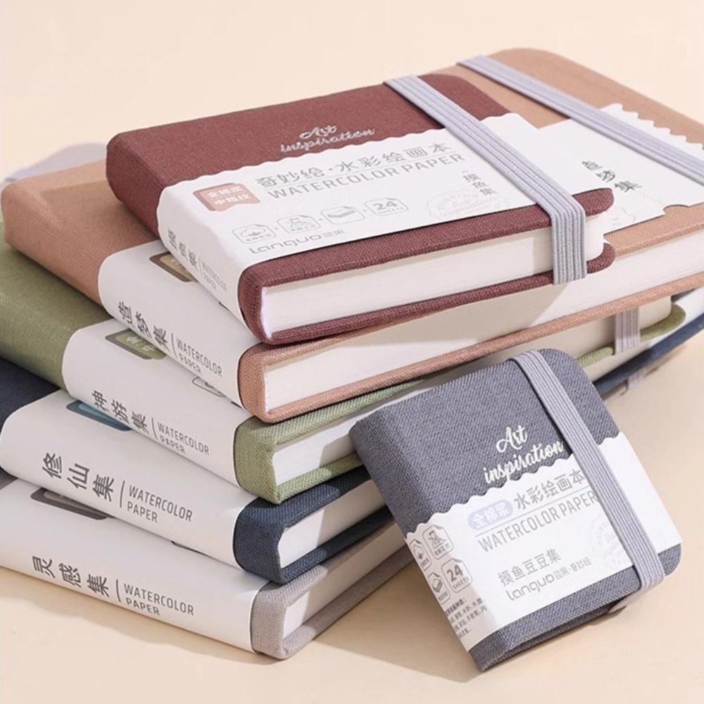 24Sheets Drawing Notebook Can Be Tiles 180° Graffiti Pocket Book Portable Sketchbook  Oil Paint