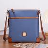 Dámská taška Vintage Pebbled Lychee Grain Textura Crossbody taška Vícebarevná dámská taška