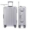 Premium Aluminum-Magnesium Alloy Suitcase with Universal Wheels - Fashionable Hard Shell Luggage for Students
