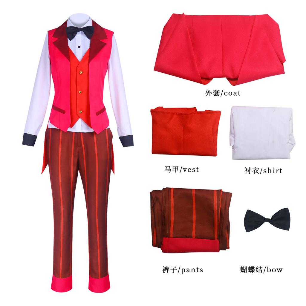 Neues Angebot Amerikanisches Drama Hell Inn Cos-Kleidung Hell Inn Alastor Cosplay-Kleidung