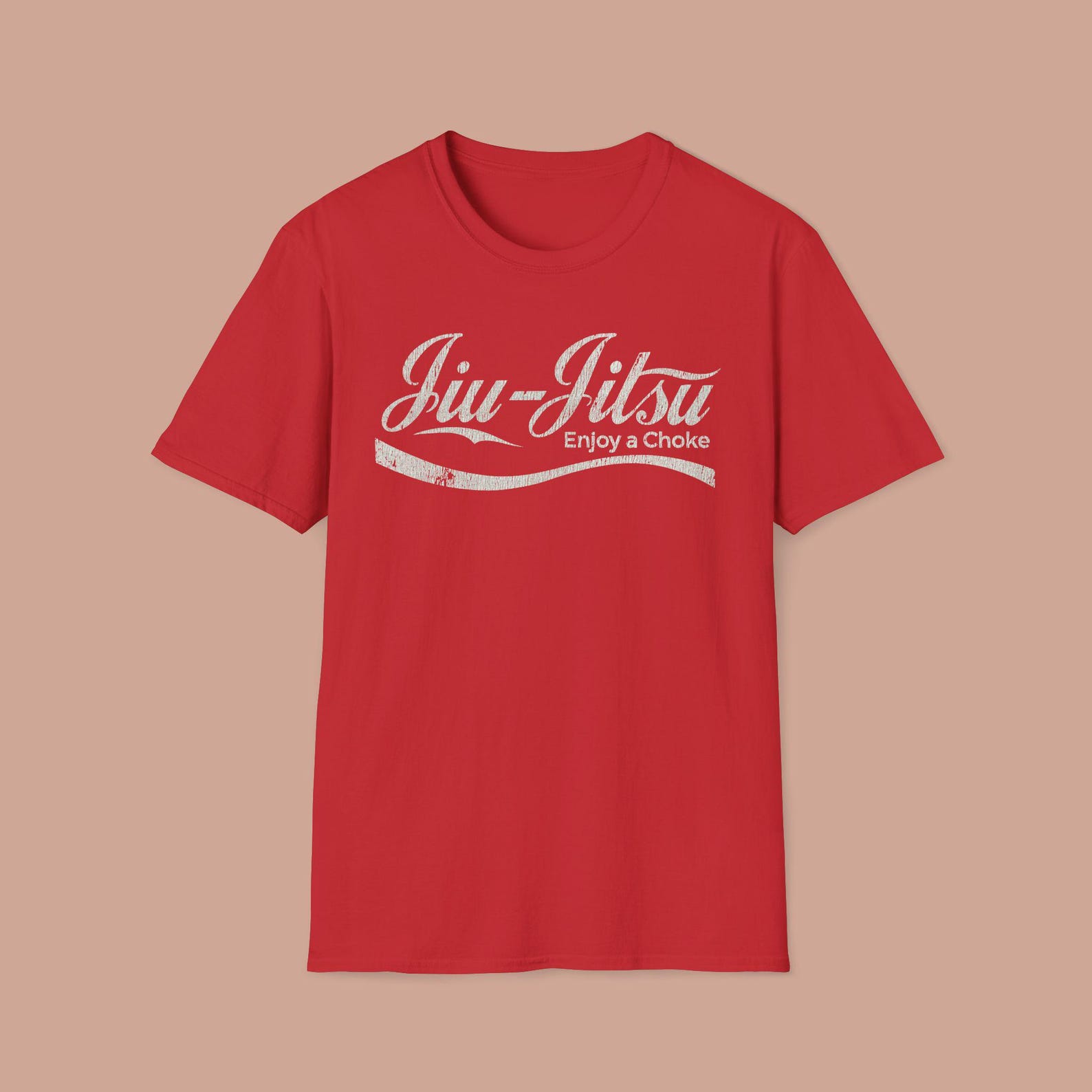 Vintage Jiu-Jitsu T-Shirt: BJJ Martial Arts Training Tee M