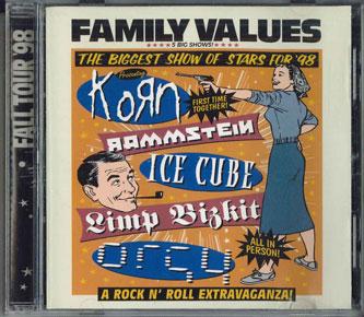 

CD VARIOUS - Family Values Tour 98 CPK2103PROMO EPIC Non Japan Rock Used