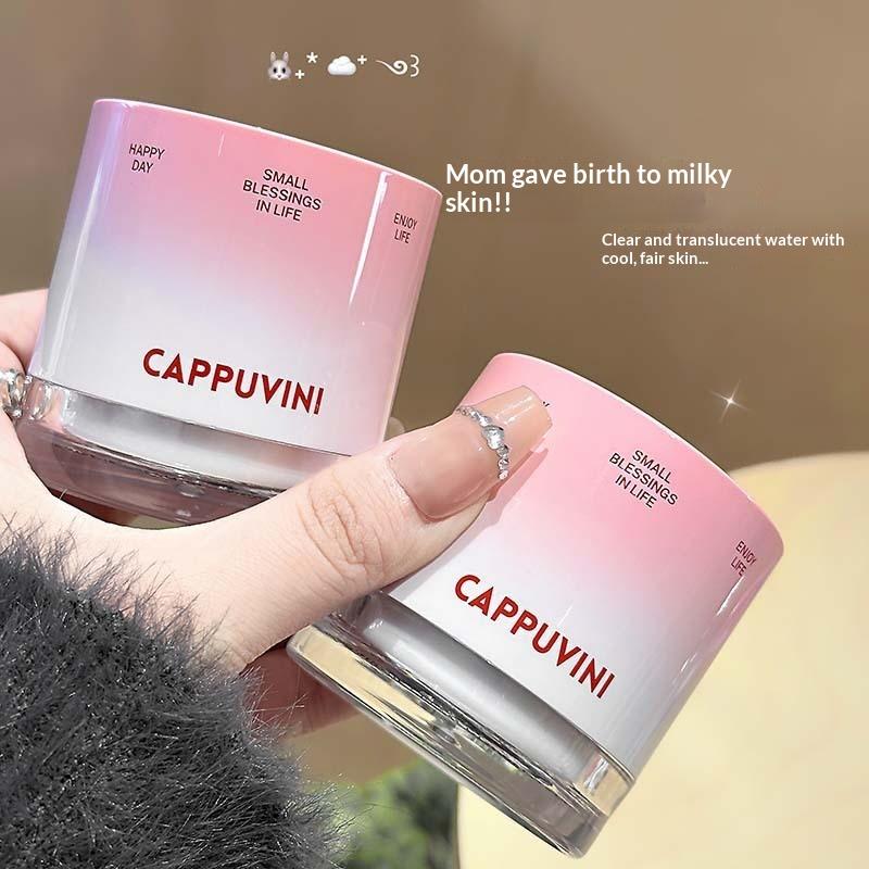 Cappuvini Moisturizing Radiant And Clear Natural Cream With A Creamy Skin Base Creates A Refreshing And Smooth Makeup Look