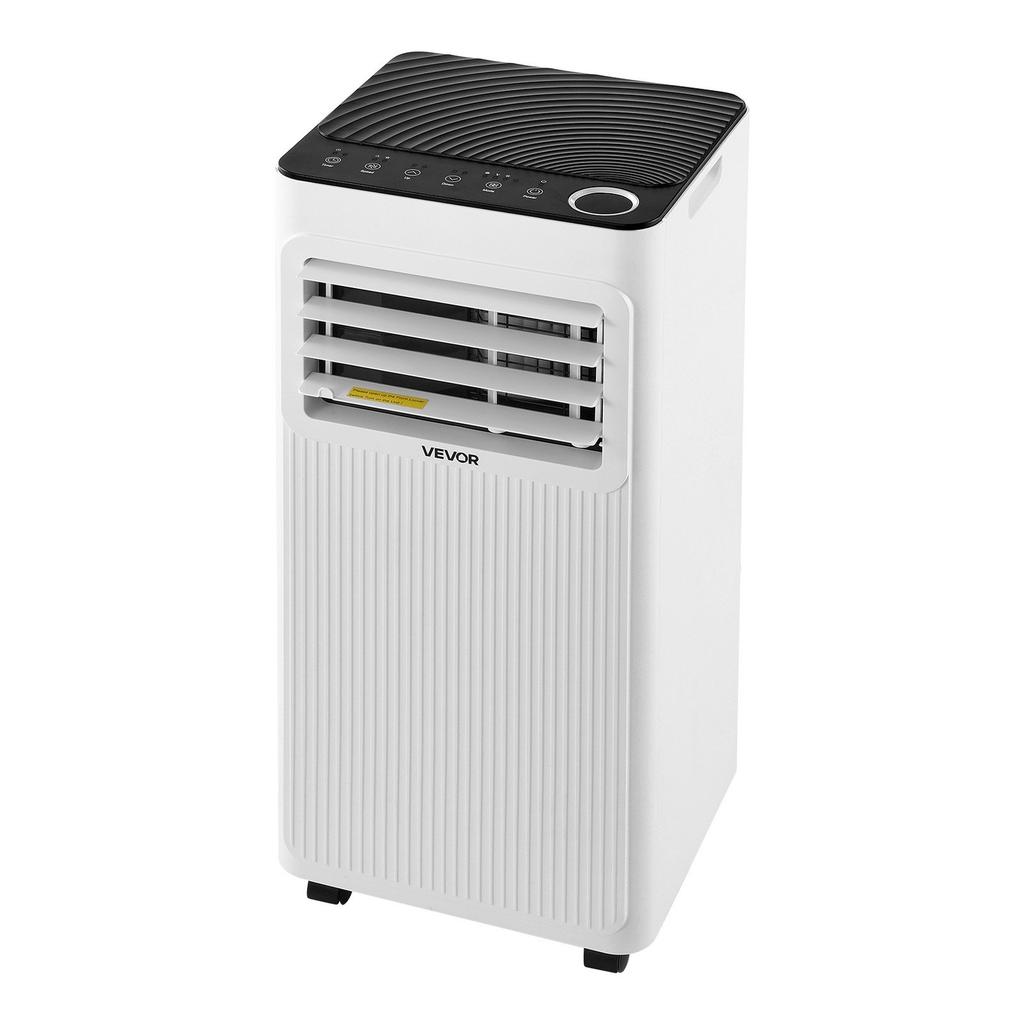 Portable Air Conditioner, 9000 BTU 2.6kW 3-in-1 Standing Cooling Ac Unit, LED Touch Panel & Remote Control, 24h Timer, Cooling/Dehumidifier/Fan Mode