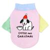 1 Pc Pet T-shirt  Fashionable Cartoon Bear Soft Breathable Dog Vest Cat Casual Clothes