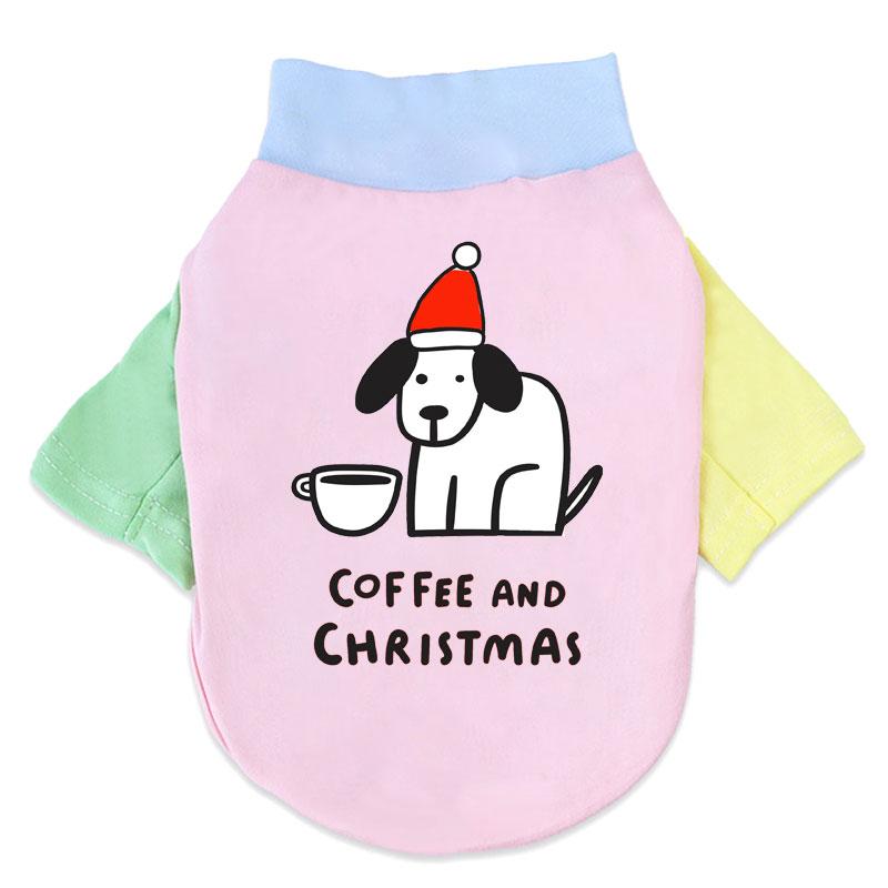 1 Pc Pet T-shirt  Fashionable Cartoon Bear Soft Breathable Dog Vest Cat Casual Clothes