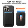 B2 For iPhone 16 Pro Max Case Detachable Magnetic Card Bag Leather+TPU Phone Cover