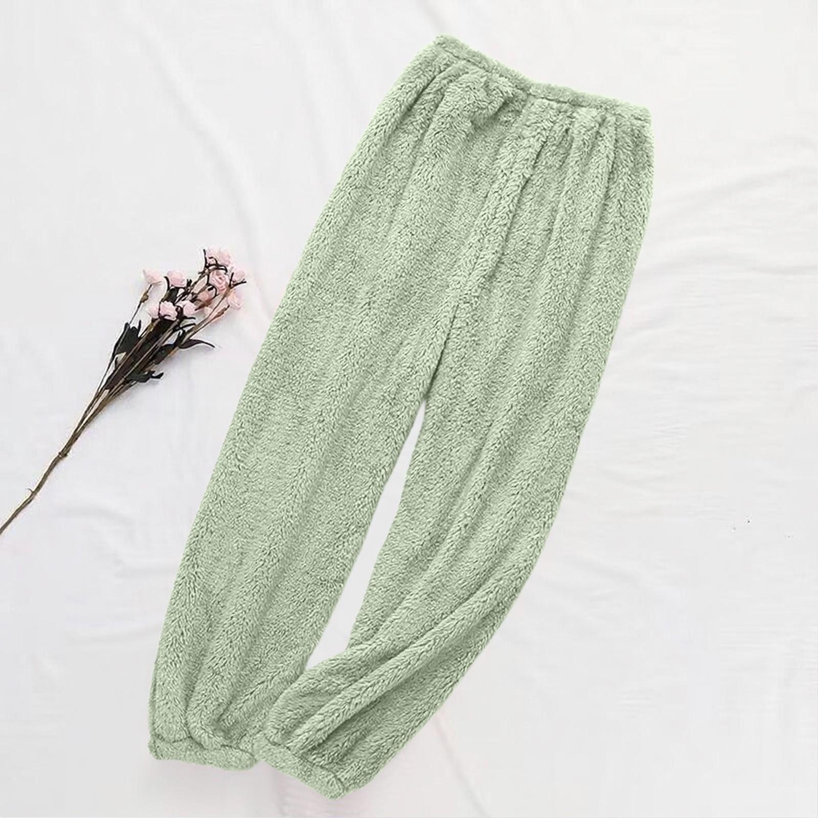 

Женские плюшевые зауженные брюки Модные женские M