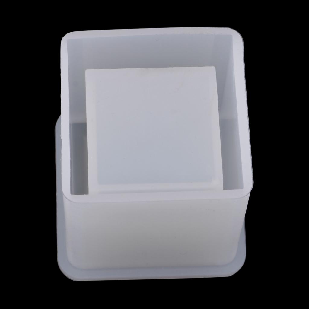 DIY Silicone Cake Mold Brush Pot For Resin Jewelry Making Crafts Moulds Tool
