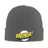 Bazinga The Big Bang Theory Knitted Hat Beanie Winter Hat Warm Fashion Sheldon Cooper Geek TBBT Caps for Men Women