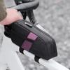 Large Capacity Bicycles Storage Bag Bike Frame Front Tube Bag Light Weight Cycling Bag Mountain Bike Front Saddles Bag