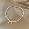 Coquette Aesthetic Pearl Necklace Korean Fashion Choker Planet Necklace Heart Pendant Y2K Accessories Cool Girl Hip Hop Jewelry