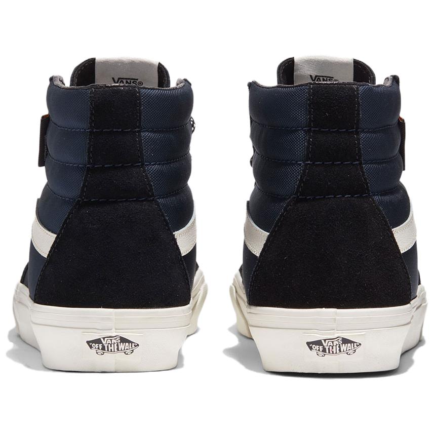 Vans Sk8 Hi Fashion Versatile Low-Top High-Top Skate Shoes Unisex Sneakers Blue Black VN000CMXLKZ