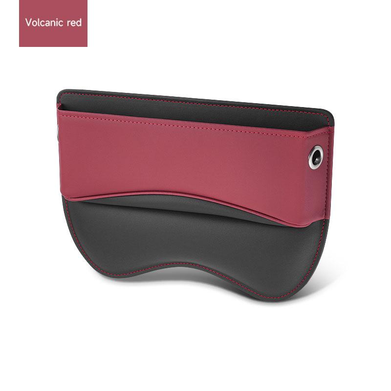 Universeller Auto-Leder-Sitzspalt-Organizer PU Auto-Konsolen-Seitenfach Sitzspalt-Aufbewahrungsbox Innenzubehör Auto-Innenraum