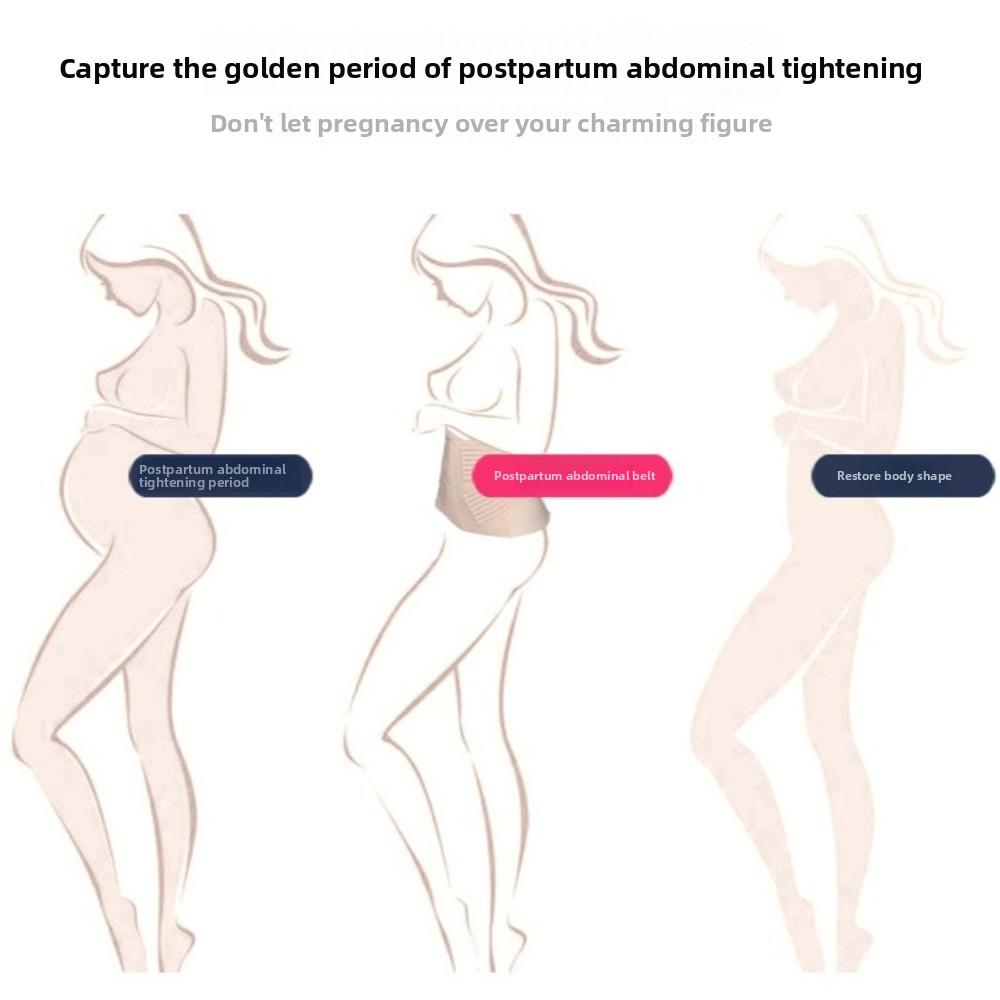 Thin Postpartum Body Shaper Belt Stickable Slimming Shapewear Fashion Women Girdle Belt  Postpartum