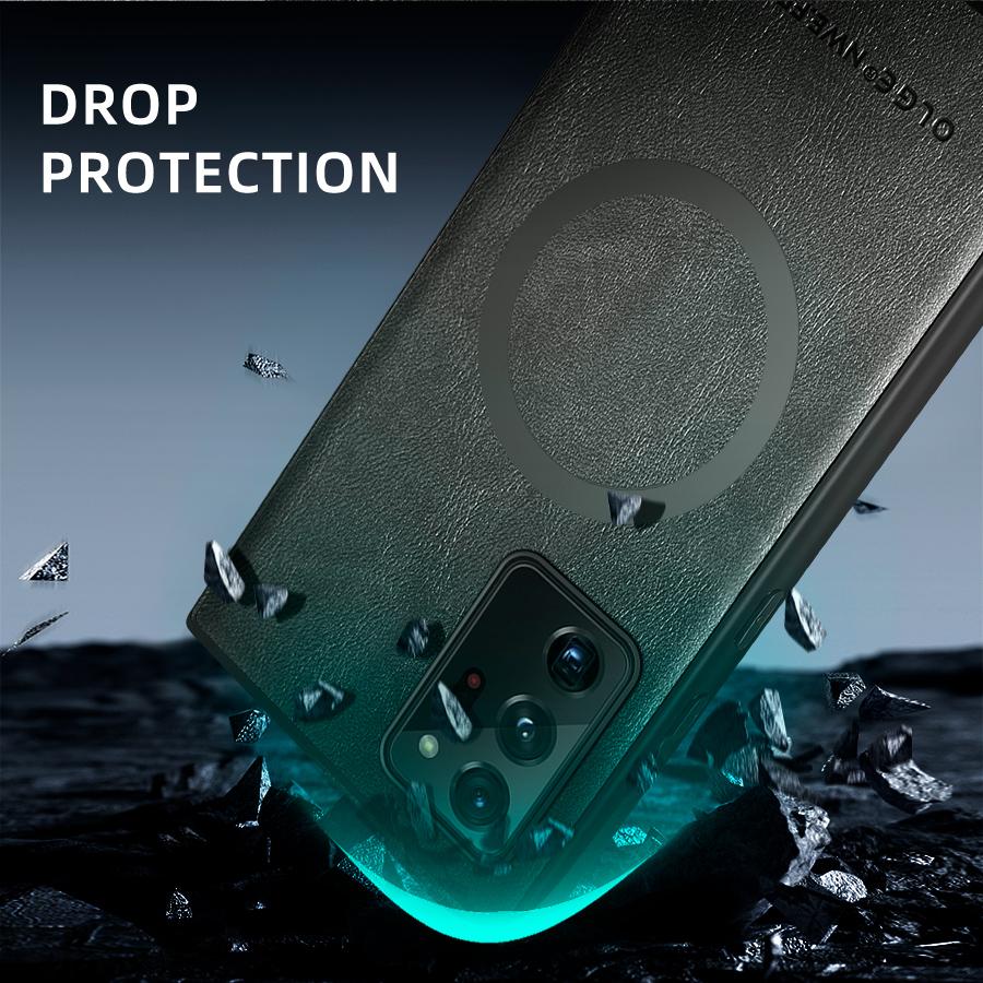 Case For Samsung Galaxy Note 20 Ultra Case Luxury Leather Cover For Samsung Galaxy Note 10 Plus Phone Case For Note20 Note10
