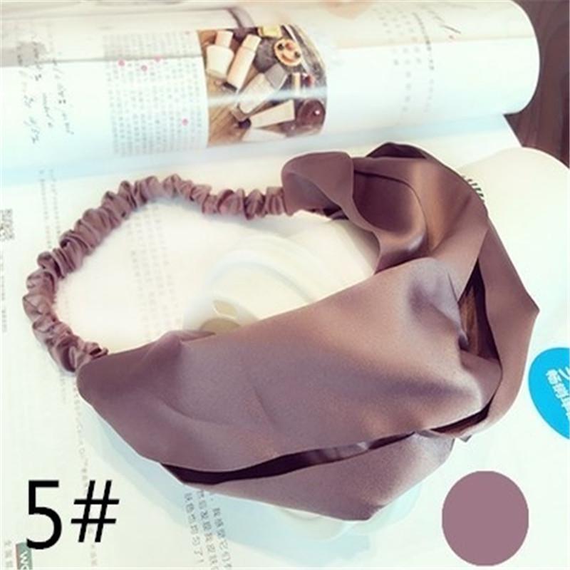 

Butterfly handmade cloth green cross hair band reaationary headdress hoop 5