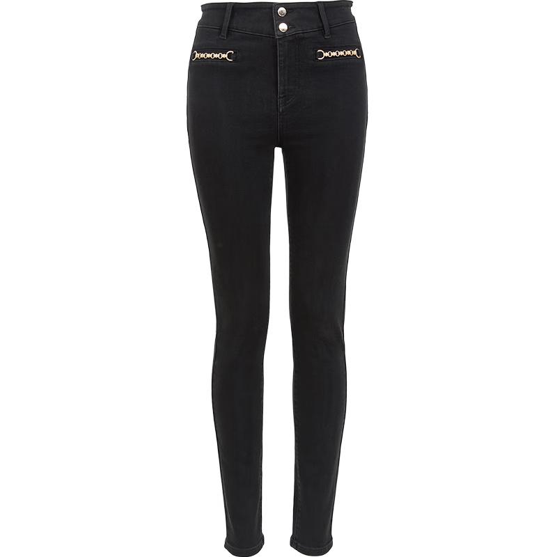 VEROMODA Women's Slim Fit High-Waist Skinny Jeans