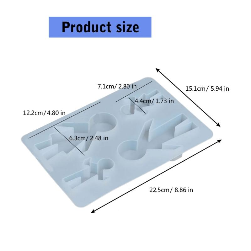 Rodinná tématická figurka Silikonové formy na svíčky pro dekoraci domova svíčkami Formy z epoxidové pryskyřice Silikonové formy na beton, sádru