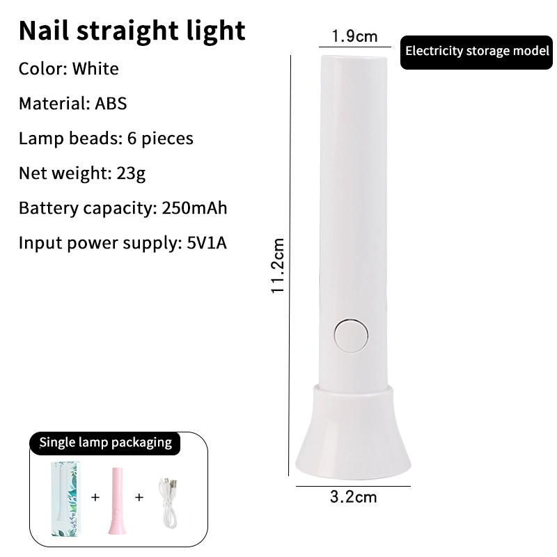1 Set Nail Dryer Nail Light Handheld Uv Led Nail Lamp For Curing All Gel Polish Quick Drying Manicure Machine Nail Art