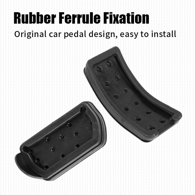 Per Great Wall GWM WEY Tank 300 -2023 Pedale Auto Antiscivolo in Acciaio Pedaliera Lega di Alluminio Gomma Copripedale Freno Accessori