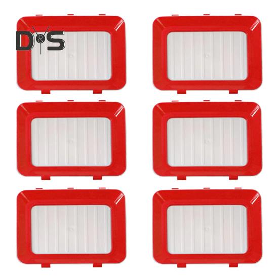 6/8/10 ks Podnosů na uchovávání potravin Bez BPA Víceúčelové Opakovaně použitelné Vakuové Stohovatelné Podnosy na organizaci a skladování potravin s přezkou