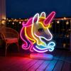 Creative Unicorn LED Neon Night Light - Perfect for Bedroom Ambiance