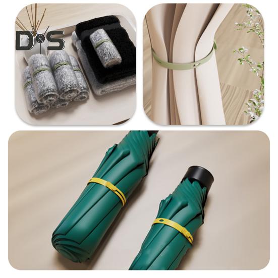 38 stk/sett Silikonkabelbånd Skrivbar etikettmerke Øretelefon Telefon Strømledning Buntstropp Gjenbrukbar Elastisk ledningshåndtering Organizer Wrap