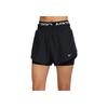 Dri-Fit Comfortable Stylish Versatile Two-In-One Sports Shorts Women Shorts Black HJ1205010