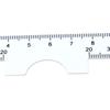 5PCS PD Ruler Flexible PVC Pupillary Distance Ruler Precise Measurement Tool For Opticians And Home Use