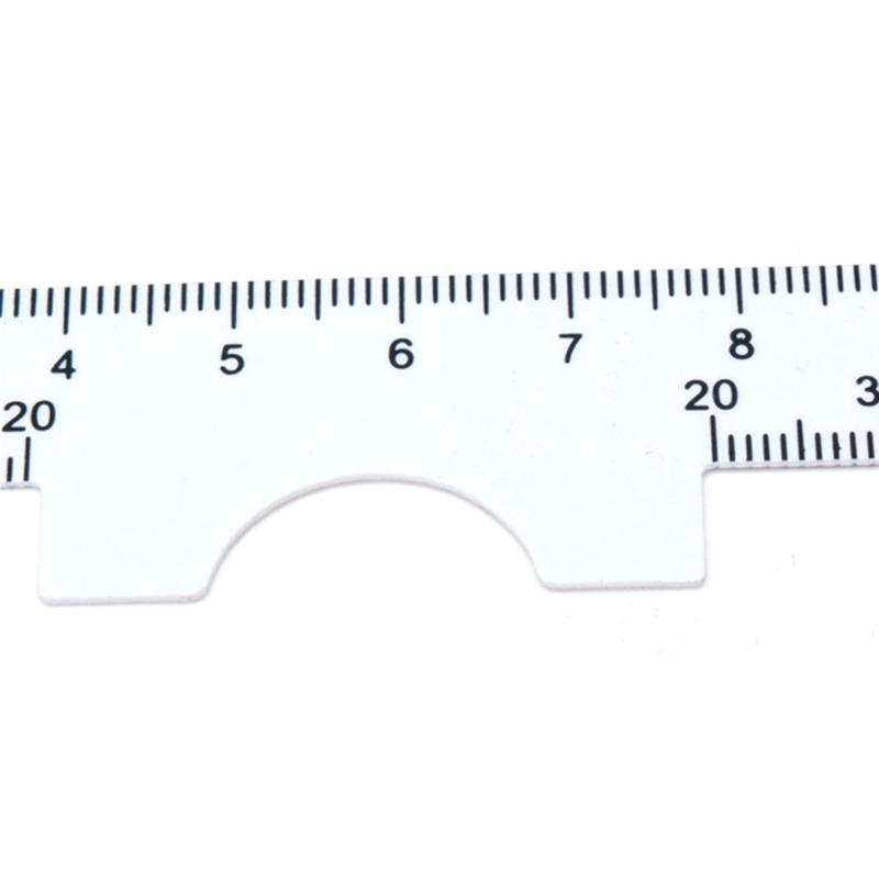 5PCS PD Ruler Flexible PVC Pupillary Distance Ruler Precise Measurement Tool For Opticians And Home Use