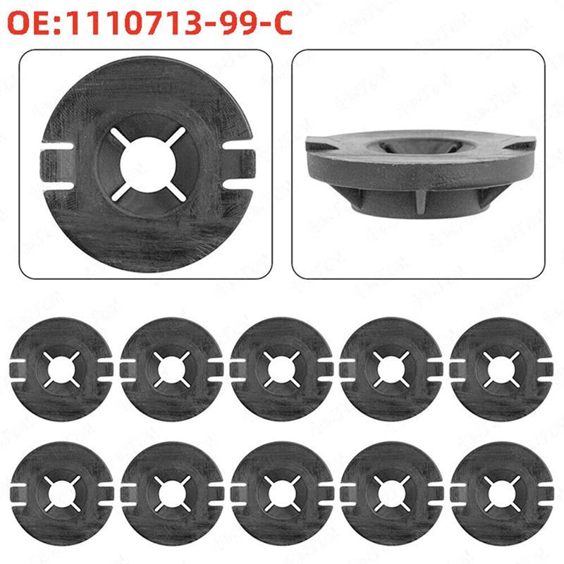 10 Peças Grampo de Fixação de Roda para Capô de Motor Automotivo Clipe de Fixação de Decoração de Arco de Roda Para Tesla Model 3 1110713-99-C
