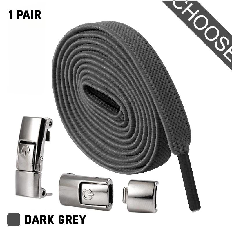 Neue Elastische Schnürsenkel Sneaker Stiefel Ohne Binden Schnürsenkel Schloss Schnürsenkel Ohne Binden Kinder Erwachsene Schnürsenkel Gummibänder für Schuhe 1 Paar