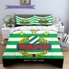 Rapid Wien  Pattern Bedding Quilt Set  Home Decoration  Gift (1 * Duvet Cover + 2 * Pillowcase  Without Core)
