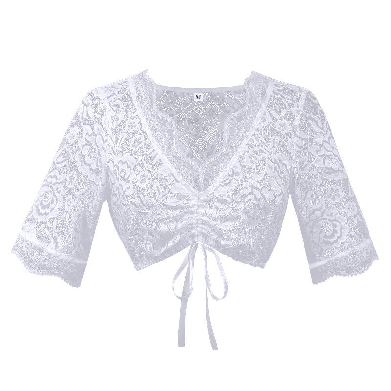 

Баварский костюм Октоберфест Диндон - Традиционный стиль наряд для белого пива S