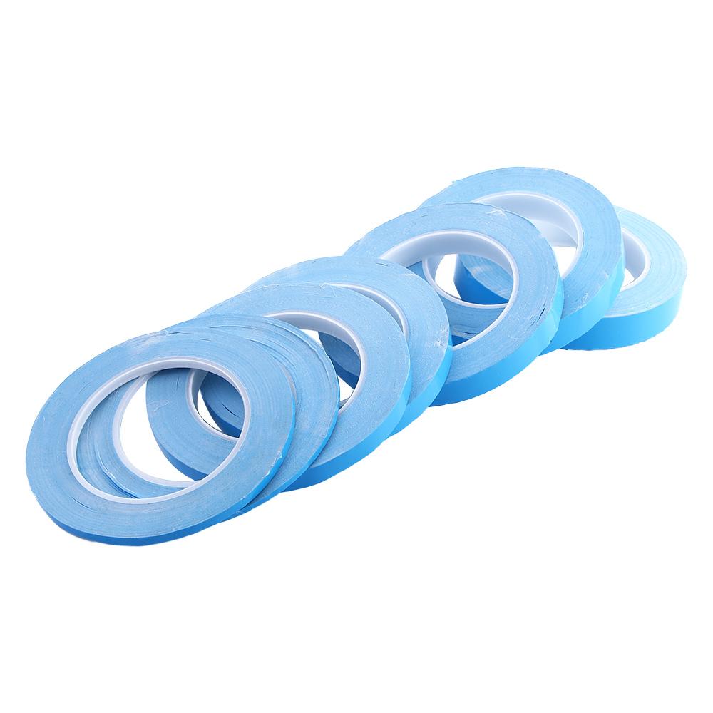 

Width Blue Heat Transfer Tape Transfer Tape Adhesive Tape for Chip Thermal Conductive Adhesive Tape 3mmX25 m