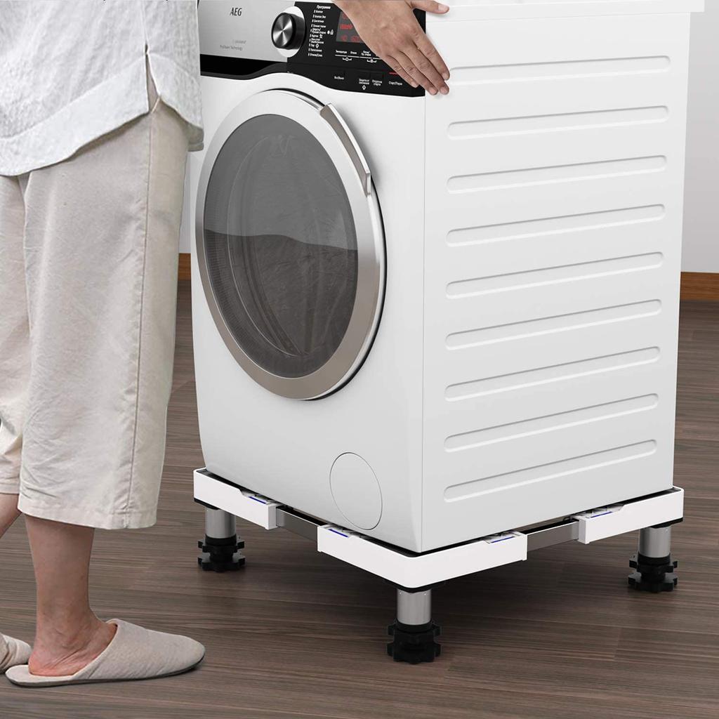DEWEL Washing Machine Refrigerator Height Adjustable from 13 to 17 Includes Height Adjustment Weight Capacity Approximately 500 Adjustable from to 69