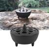 Household Supplies Incense Container Cast Iron Lotus‑Shaped Incense Aromatherapy  for Home Decoration Bathroom Bedroom
