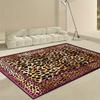Classic Leopard Print Living Room Area Mat, Office Large Mat, Machine Washable Floor Mat, for Bedrooms, Outdoors, Room Supplies