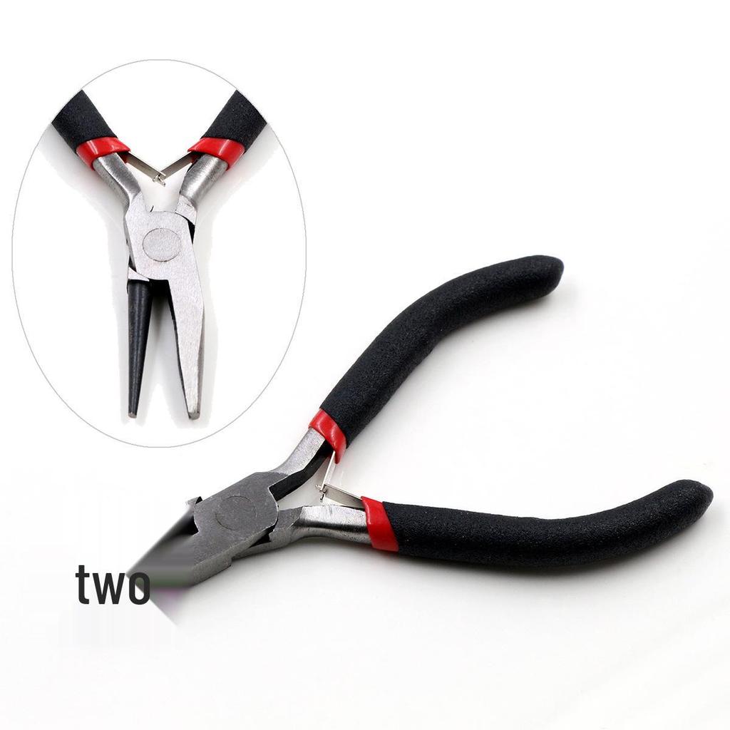 Multi-Functional Craft Pliers Set: Mini Vise, Diagonal Cutters, Needle-Nose for Handcraft and Jewelry Tools.
