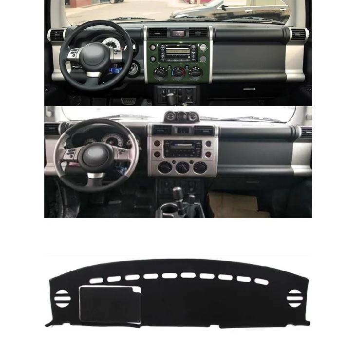 For Toyota FJ Cruiser GSJ10 GSJ15 V6 Dashmat Dashboard Cover trument Panel Sunscreen Pad Dash Mat Anti-Dirt Proof Ornaments