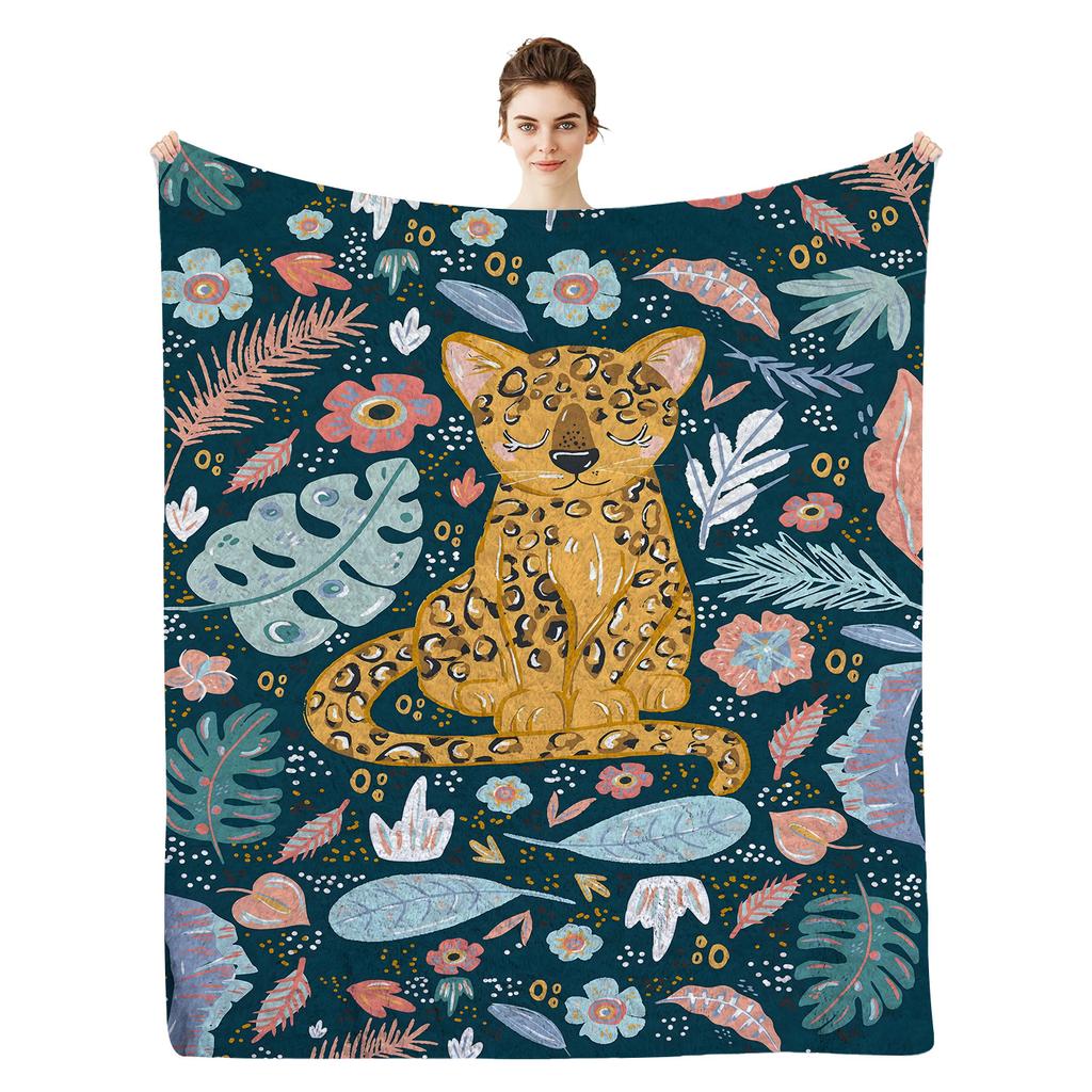 Hot Air Balloon Blanket Flannel Blanket Nap Blanket Blanket