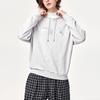 New FILA Sweatshirts Unisex White Heather Gray F51U138298F-MG
