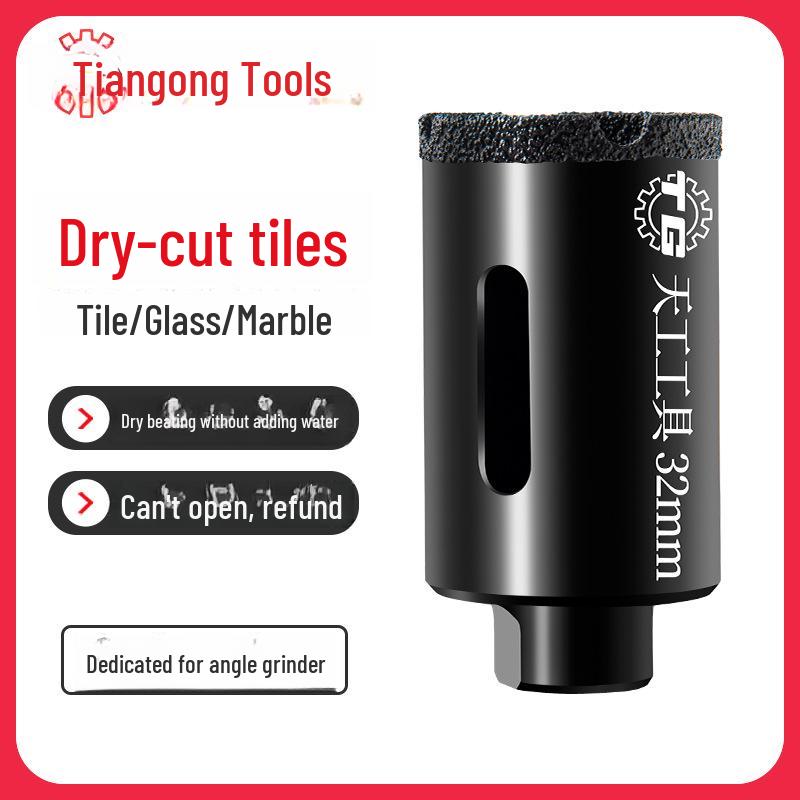 

Tiangong Angle Grinder Drill Bit for Tile, Brick, Marble, and Glass