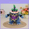 Jucărie de pluș Super Mario Bros Wonder Dark Bowser Jr cu blană scurtă super moale pentru copii și colecționari