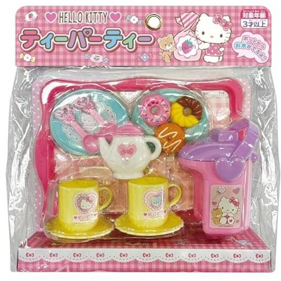 Muraoka Hello Kitty Tea Party Toy Playset Girls 3 Years Up