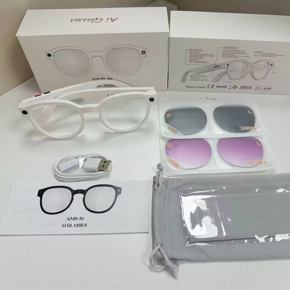 Real-time Translation AI Smart Glasses 2 in 1 Intelligent Eye Glasses Voice Call