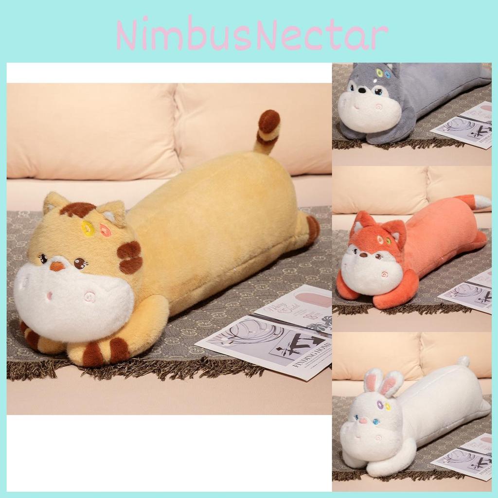 Fluffy Animal Cartoon Body Pillow Ideal For Side Sleepers With Comfortable Plush Material
