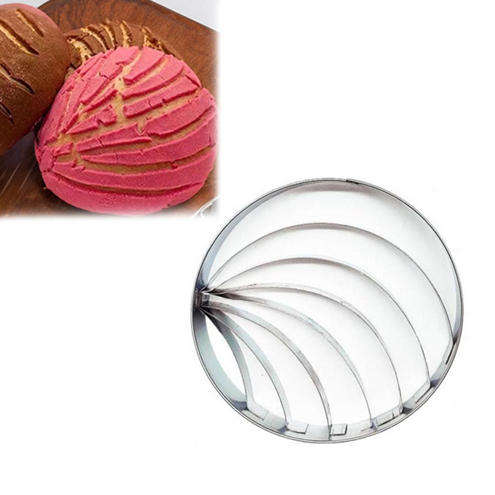 Steel Mexican Bread Mold Handmade Bread Biscuit Tools Bread Mold DIY Shell-Shaped Pas J2H6