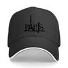 Paris Eiffelturm Druck Verstellbare Snapback-Kappe Lässige Outdoor-Kappe Sandwich-Baseballkappe